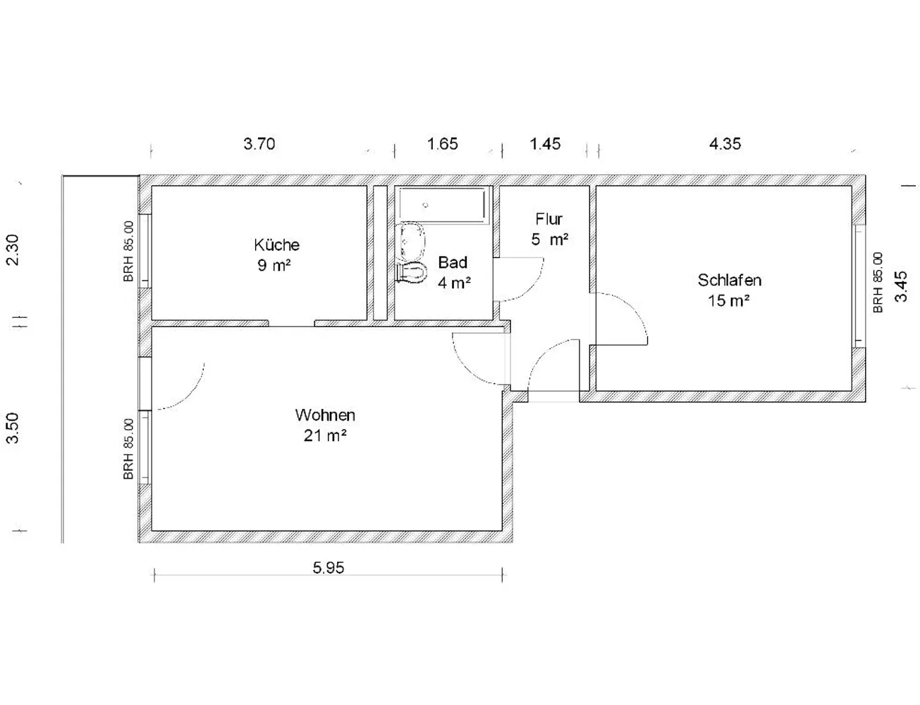 2 Zimmer Wohnung mit 57 m² in Zwickau – Bild 12