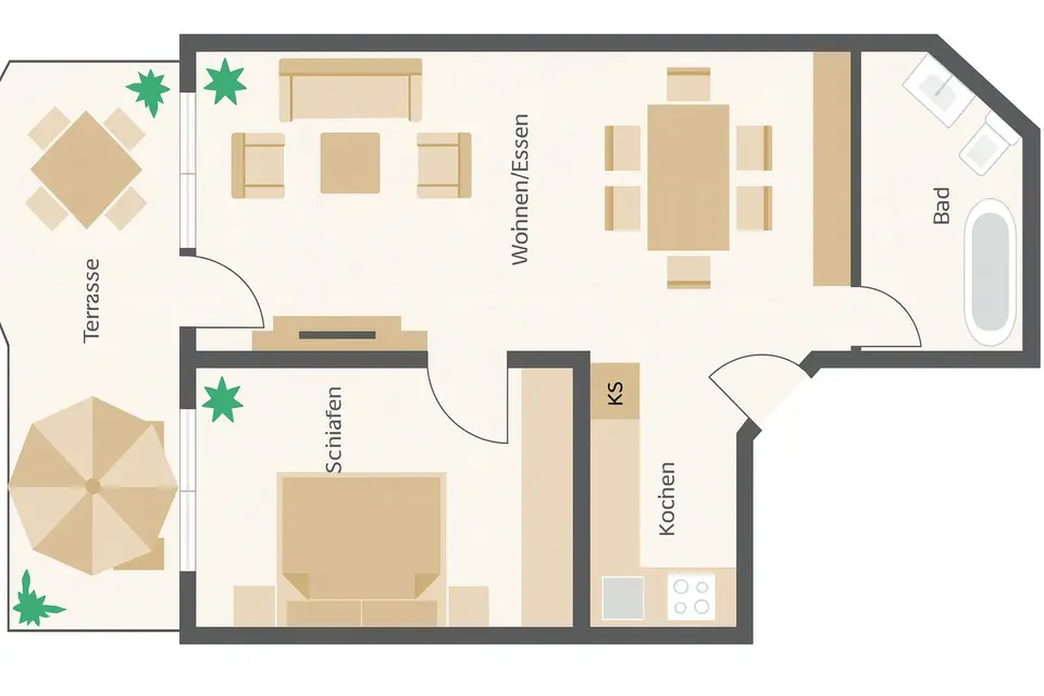 2 Zimmer Wohnung mit 54 m² in Aschaffenburg – Bild 10
