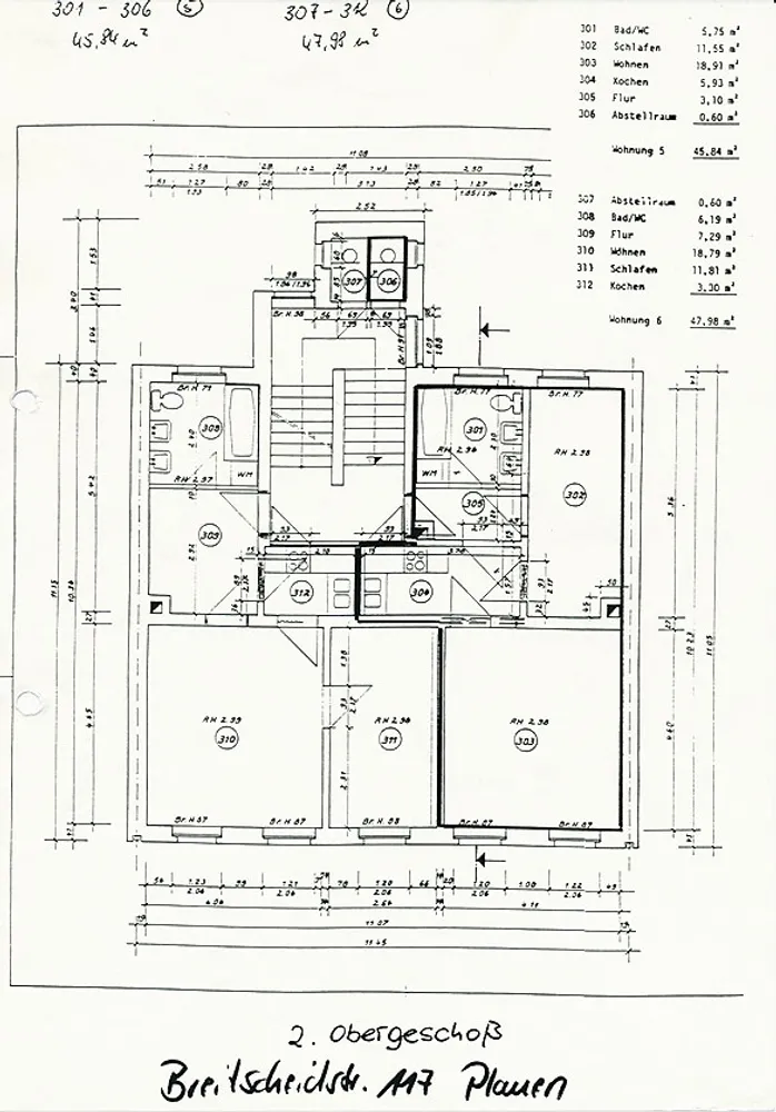 4 Zimmer Wohnung mit 95 m² in Plauen – Bild 6