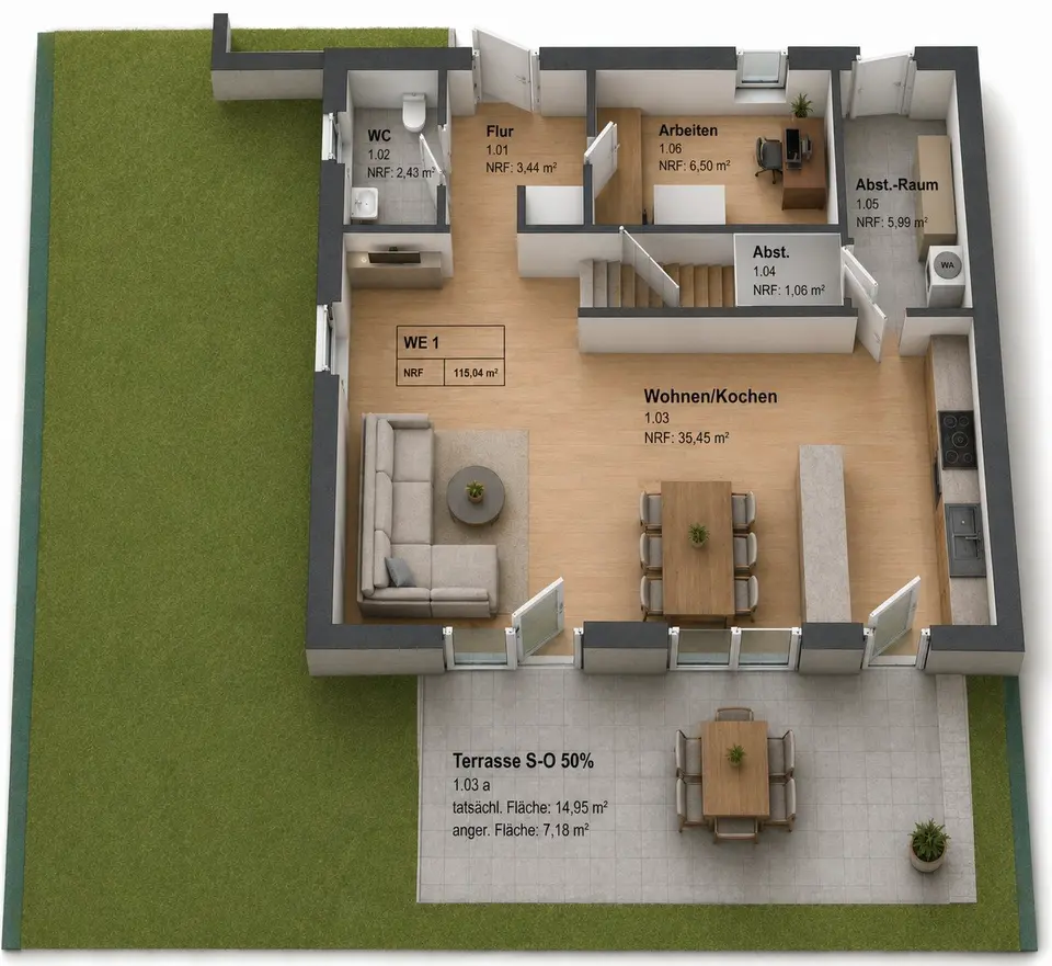 6 Zimmer Haus mit 120 m² in Neumünster – Bild 5