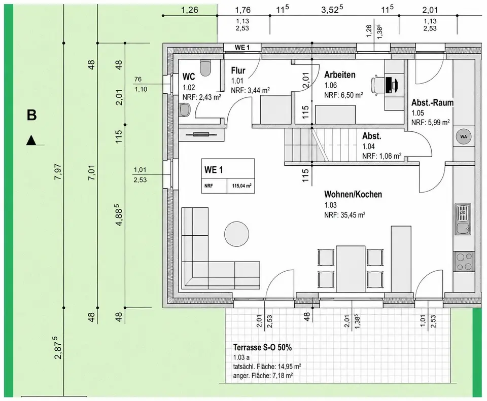 6 Zimmer Haus mit 120 m² in Neumünster – Bild 7