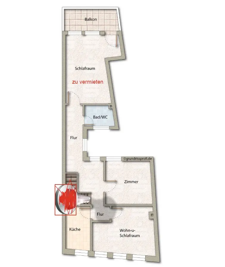 WG-Zimmer mit 100 m² in Paderborn – Bild 4