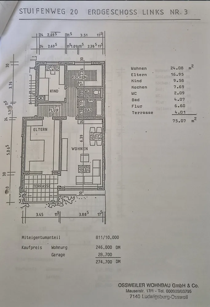 3 Zimmer Wohnung mit 75 m² in Ludwigsburg – Bild 11