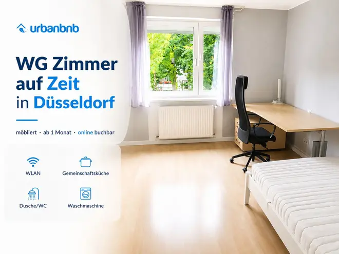 WG-Zimmer mit 14 m² in Düsseldorf – Bild 1