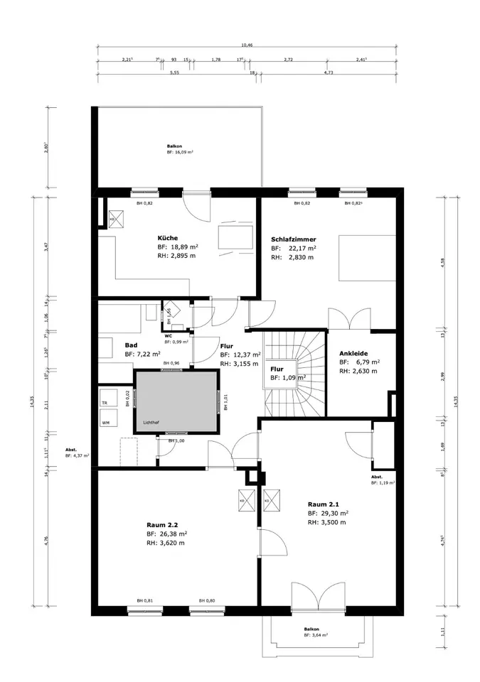 3 Zimmer Wohnung mit 141 m² in Lübeck – Bild 10