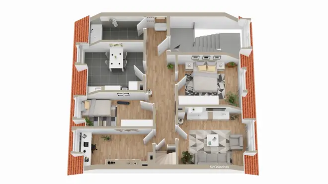 4 Zimmer Wohnung mit 81 m² in Hamm – Bild 7