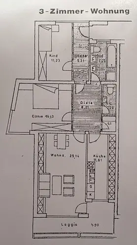 3 Zimmer Wohnung mit 92 m² in Regensburg – Bild 7