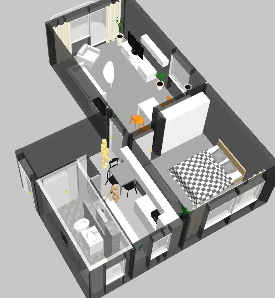 2 Zimmer Wohnung mit 50 m² in Sangerhausen – Bild 4