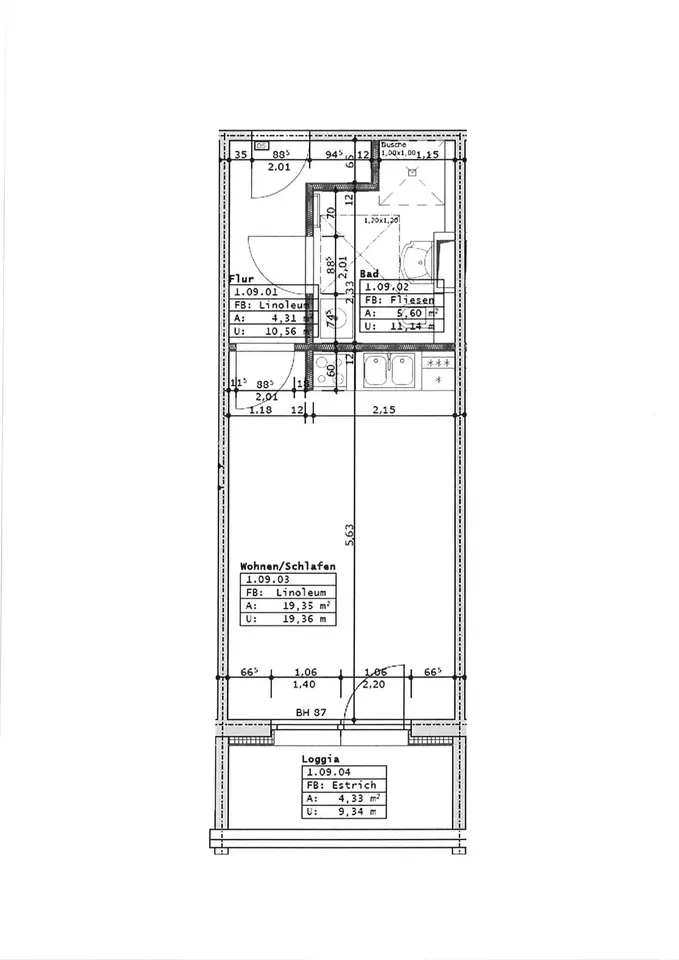WG-Zimmer mit 31 m² in Leipzig – Bild 5