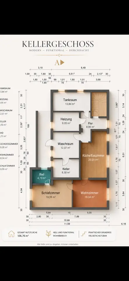 3 Zimmer Wohnung mit 88 m² in Groß-Gerau – Bild 5