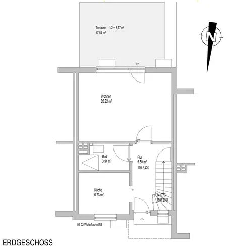 4 Zimmer Haus mit 106 m² in Hamburg – Bild 12