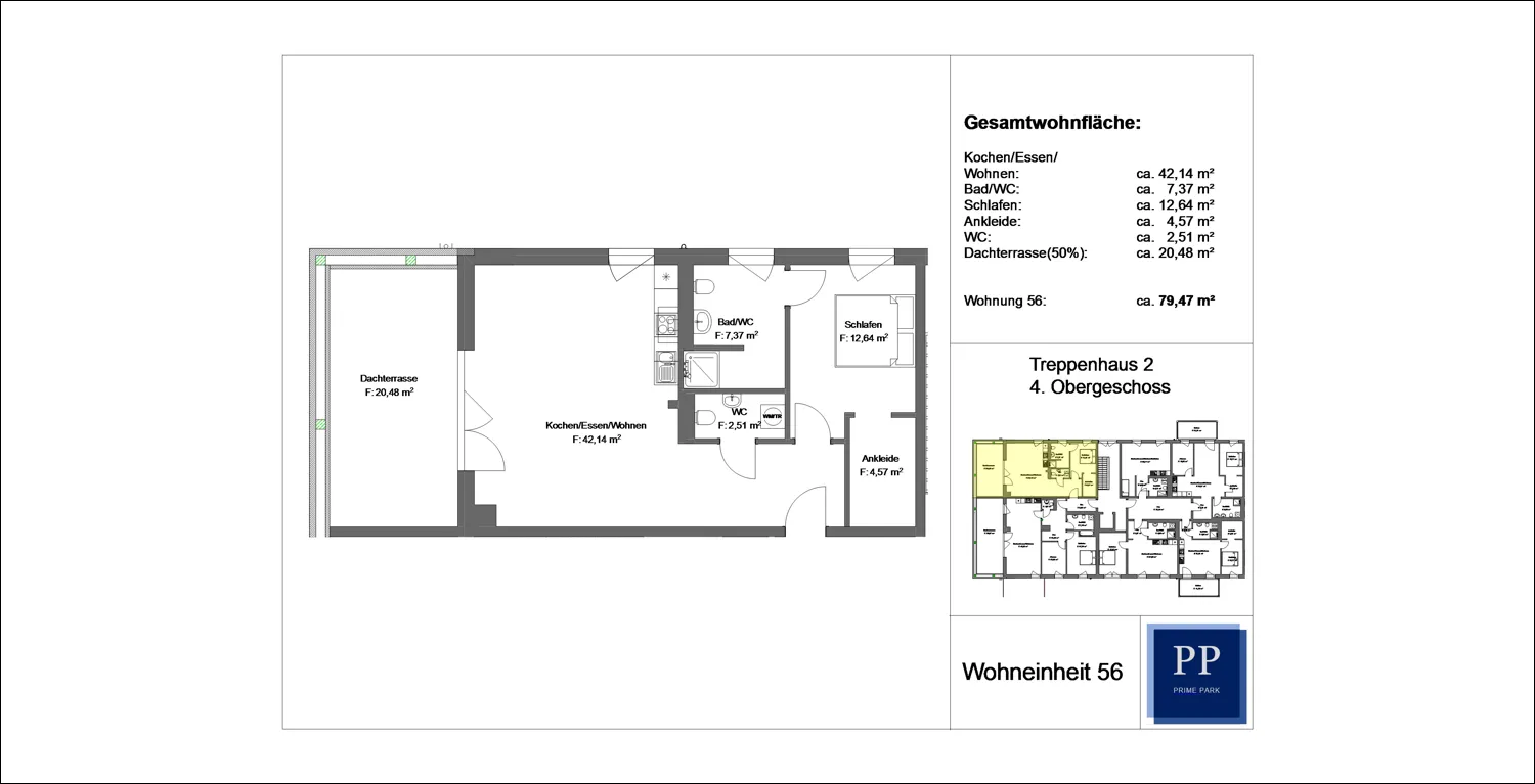 2 Zimmer Wohnung mit 80 m² in Aschaffenburg – Bild 7