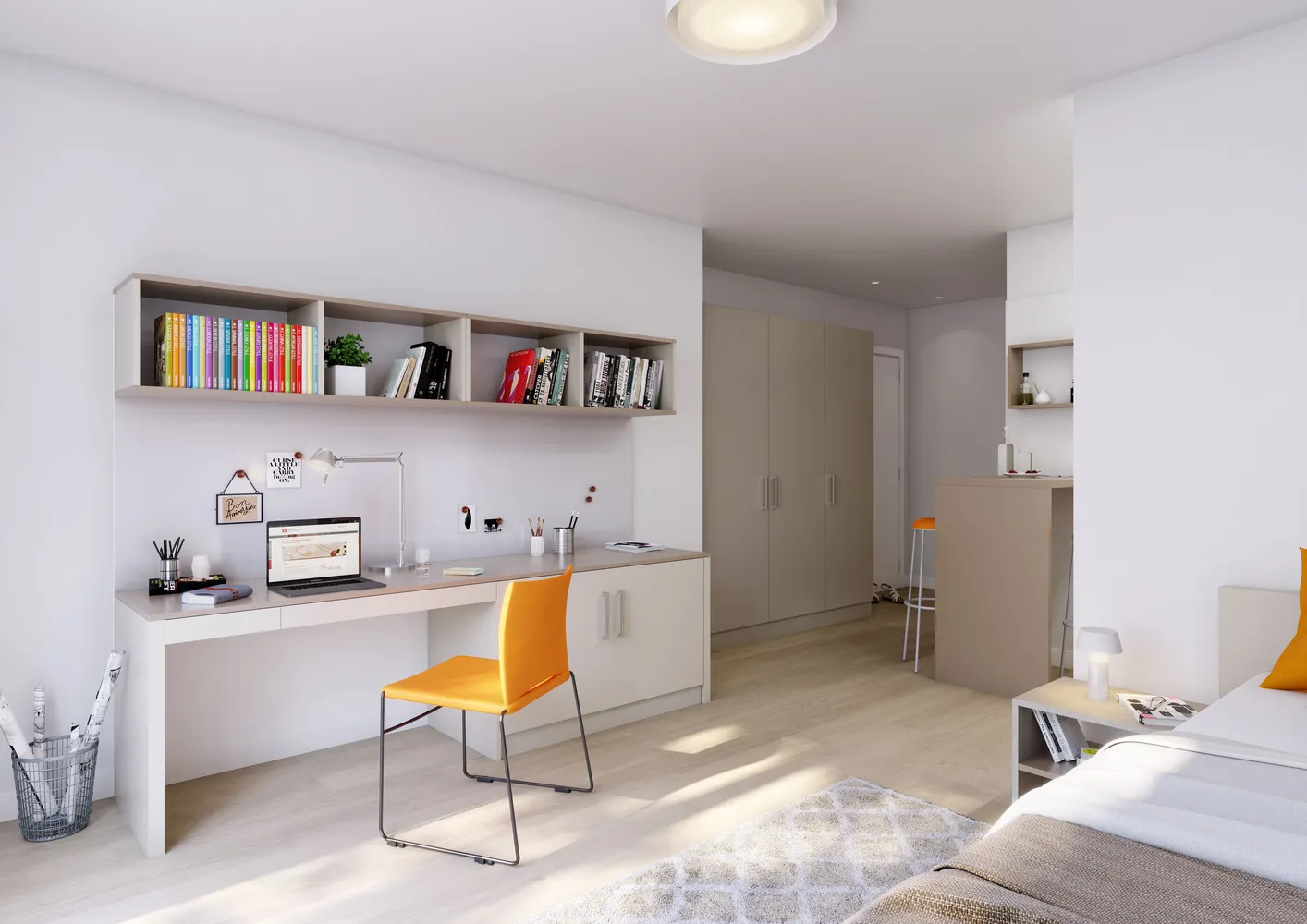 1 Zimmer Wohnung mit 21 m² in Darmstadt – Bild 2