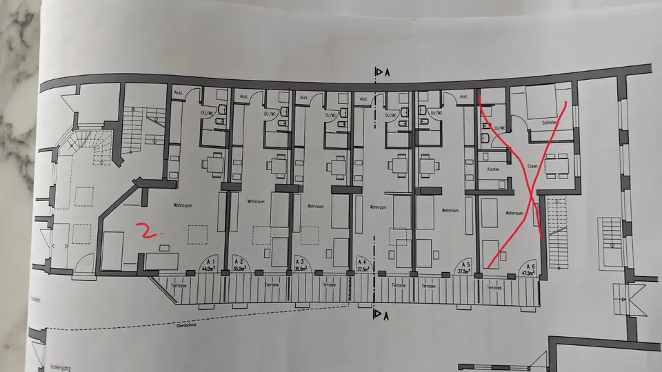 Studio mit 44 m² in Karlsruhe – Bild 5
