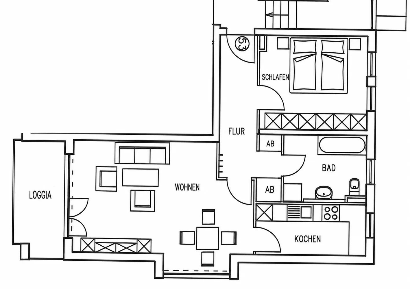2 Zimmer Wohnung mit 65 m² in Dresden – Bild 9