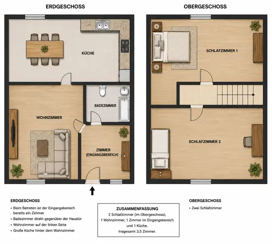4 Zimmer Wohnung mit 100 m² in Hagen – Bild 1