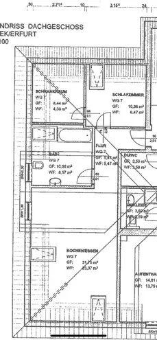 2 Zimmer Wohnung mit 48 m² in Erfurt – Bild 7