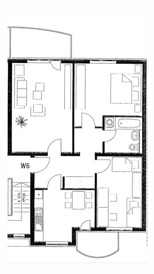 2 Zimmer Wohnung mit 35 m² in Rostock – Bild 8