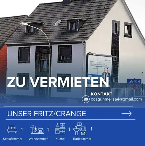 3 Zimmer Wohnung mit 42 m² in Herne – Bild 1