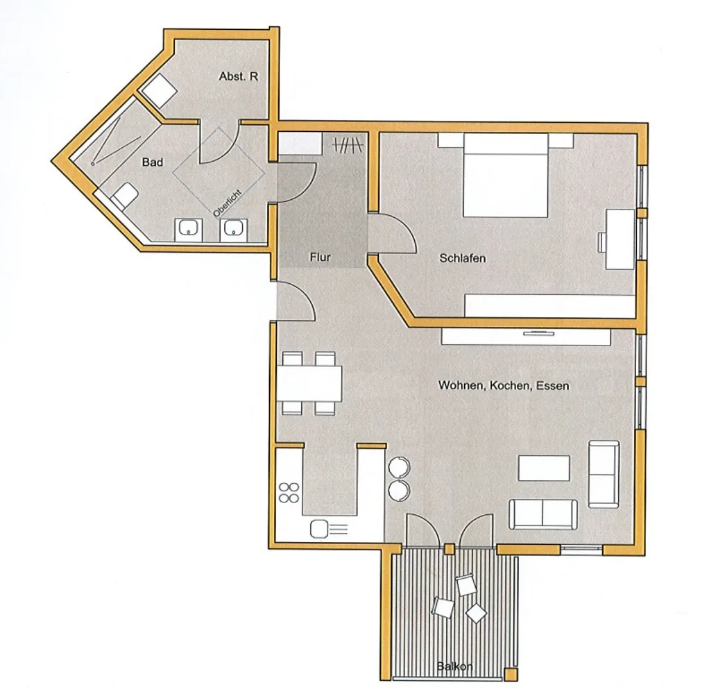 2 Zimmer Wohnung mit 99 m² in Ludwigsburg – Bild 1