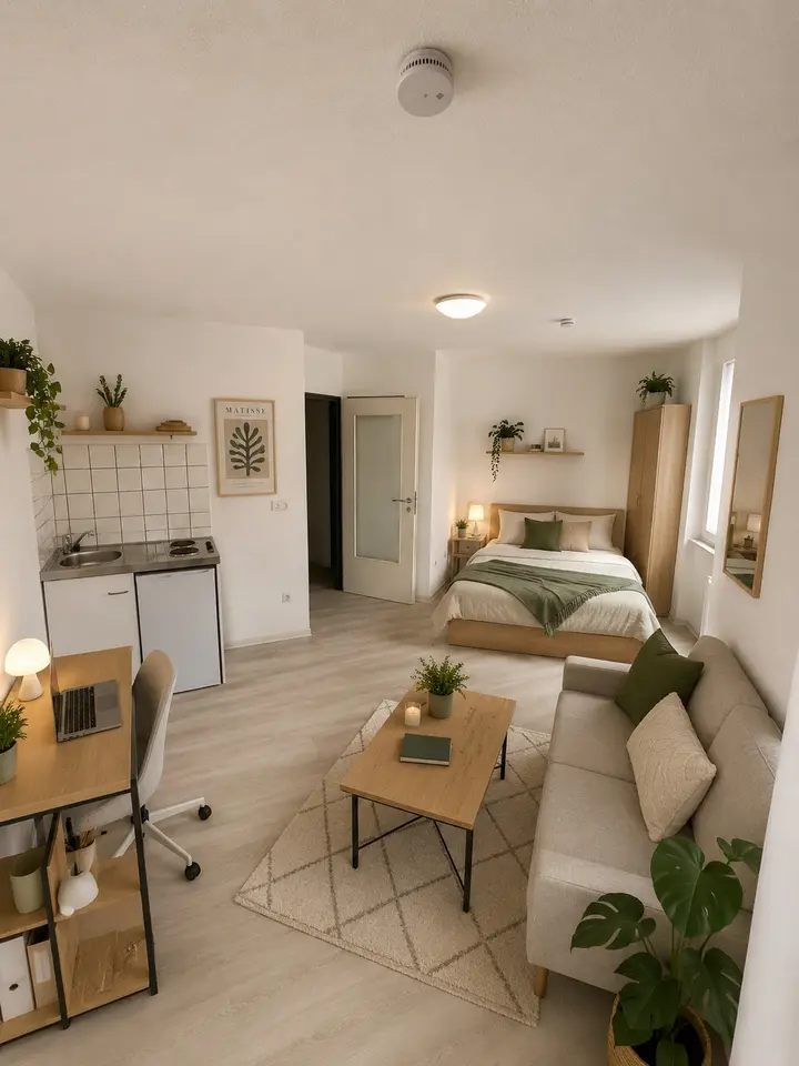 2 Zimmer Wohnung mit 17 m² in Bielefeld – Bild 1