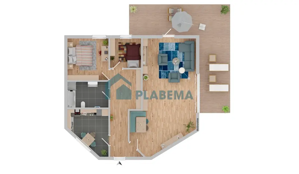3 Zimmer Wohnung mit 96 m² in Schwerin – Bild 5