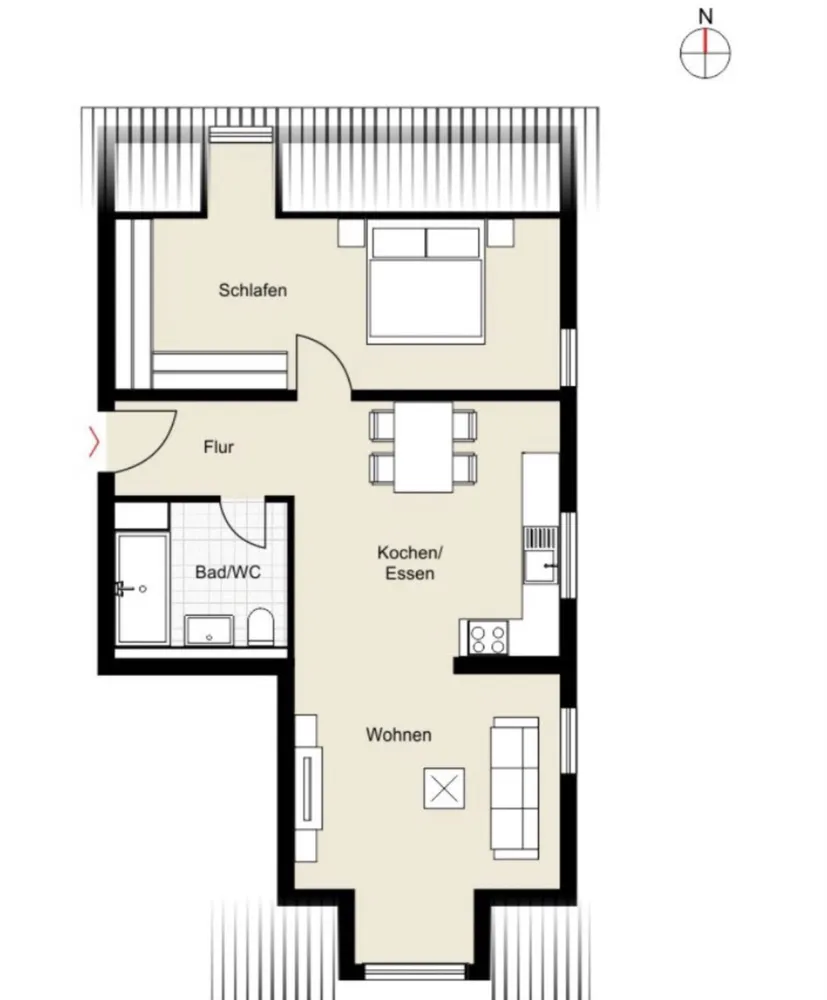 2 Zimmer Wohnung mit 52 m² in Ludwigsburg – Bild 8