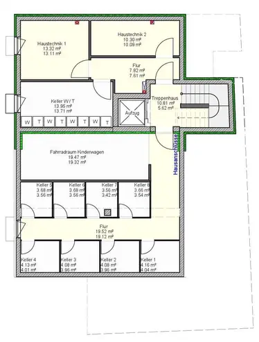 2 Zimmer Wohnung mit 55 m² in Bonn – Bild 7