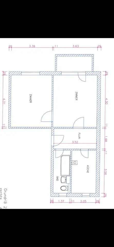 2 Zimmer Wohnung mit 50 m² in Brandenburg an der Havel – Bild 5