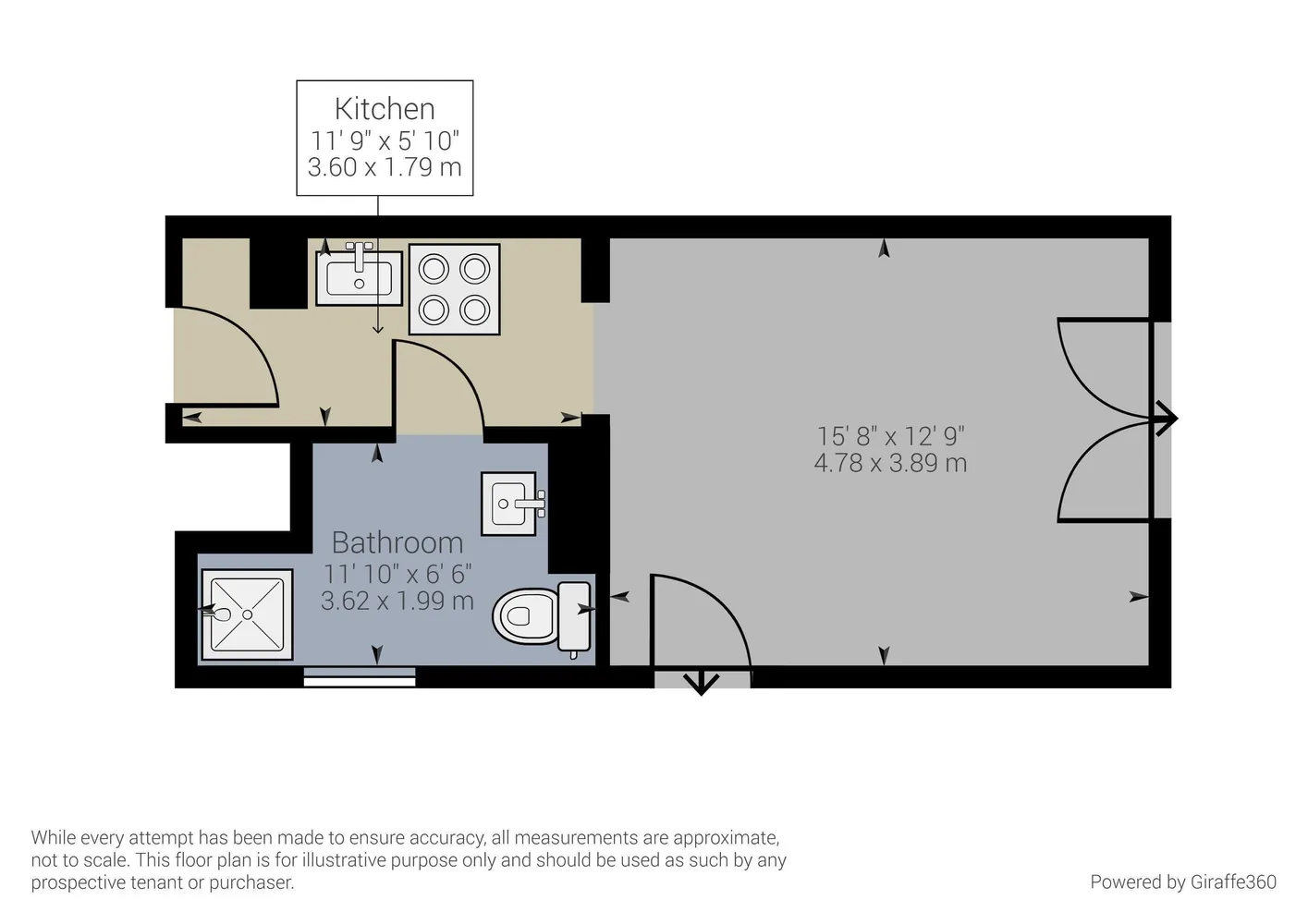 1 Zimmer Wohnung mit 30 m² in Berlin – Bild 7