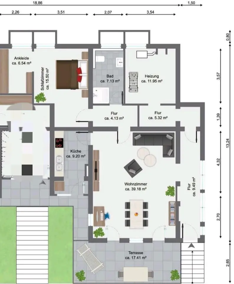3 Zimmer Wohnung mit 97 m² in Goslar – Bild 6
