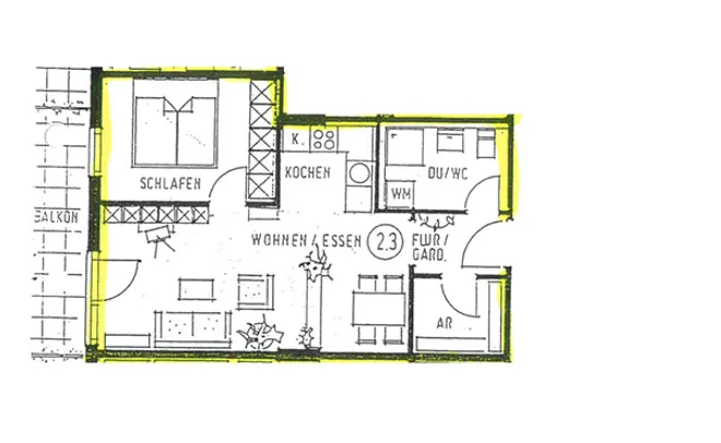 2 Zimmer Wohnung mit 56 m² in Leipzig – Bild 10