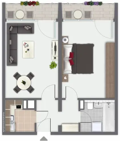 2 Zimmer Wohnung mit 50 m² in Dresden – Bild 11