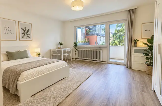1 Zimmer Wohnung mit 43 m² in Frankfurt am Main – Bild 1