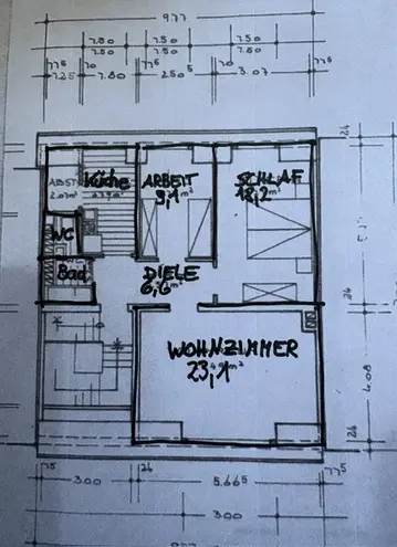 3 Zimmer Wohnung mit 66 m² in Duisburg – Bild 3