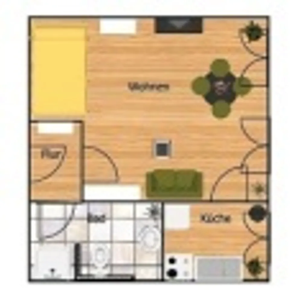 1 Zimmer Wohnung mit 26 m² in Leipzig – Bild 5