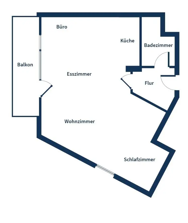 Studio mit 43 m² in Bayreuth – Bild 9