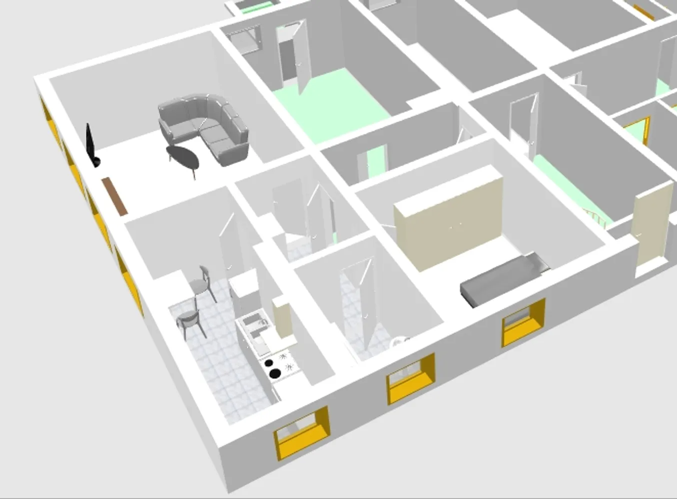 2 Zimmer Wohnung mit 57 m² in Köln – Bild 6