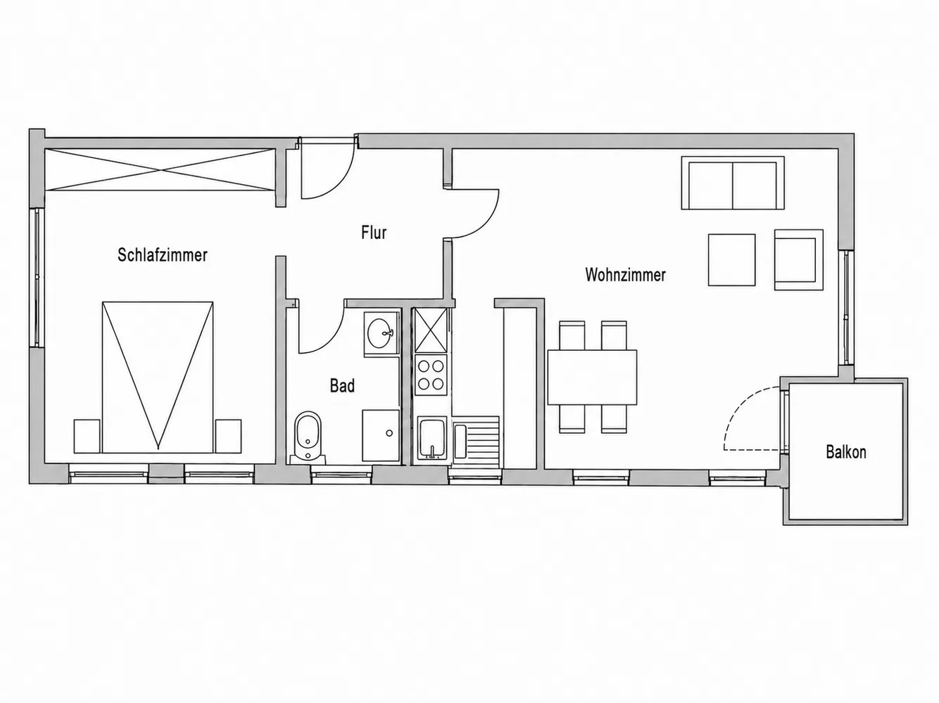 2 Zimmer Wohnung mit 58 m² in Bielefeld – Bild 7