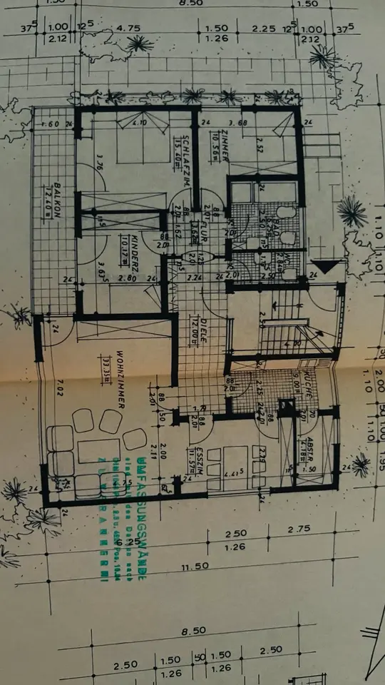 4 Zimmer Wohnung mit 125 m² in Michelstadt – Bild 3