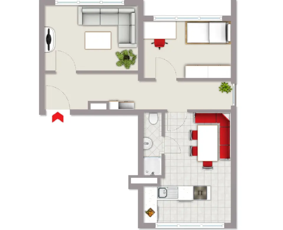 2 Zimmer Wohnung mit 21 m² in Koblenz – Bild 9