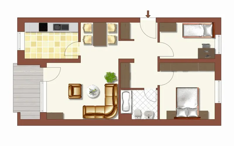 3 Zimmer Wohnung mit 70 m² in Osnabrück – Bild 5