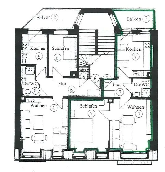 2 Zimmer Wohnung mit 54 m² in Plauen – Bild 7