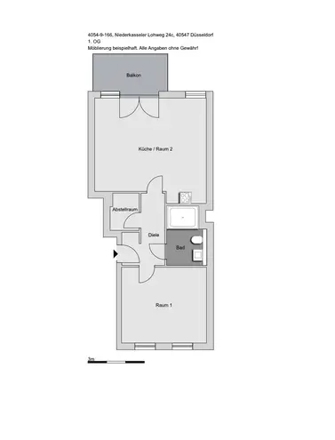 2 Zimmer Wohnung mit 69 m² in Düsseldorf – Bild 8