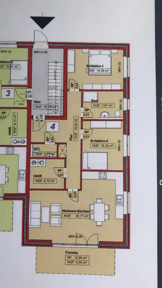 4 Zimmer Wohnung mit 98 m² in Lüneburg – Bild 6