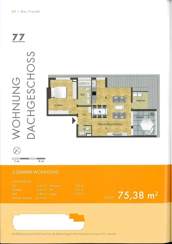 2 Zimmer Wohnung mit 75 m² in Trier – Bild 10