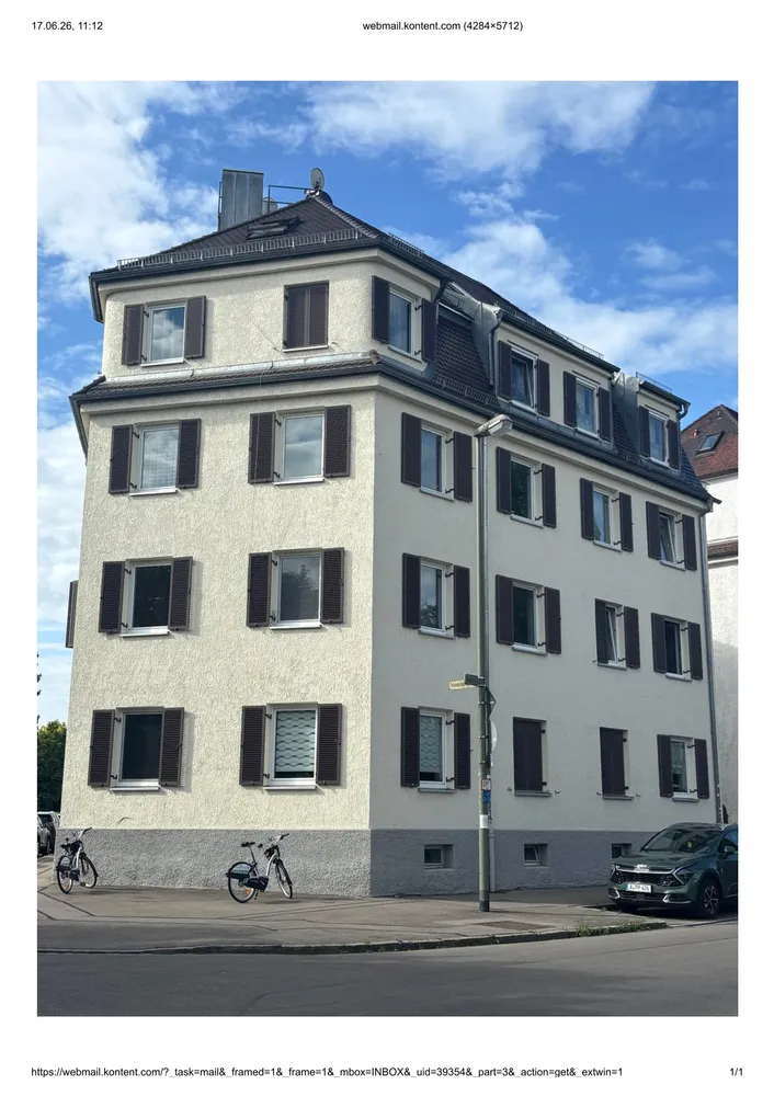 2 Zimmer Wohnung mit 46 m² in Augsburg – Bild 1