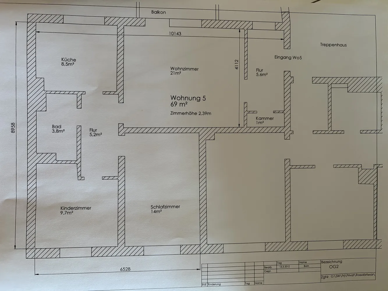 3 Zimmer Wohnung mit 69 m² in Darmstadt – Bild 10