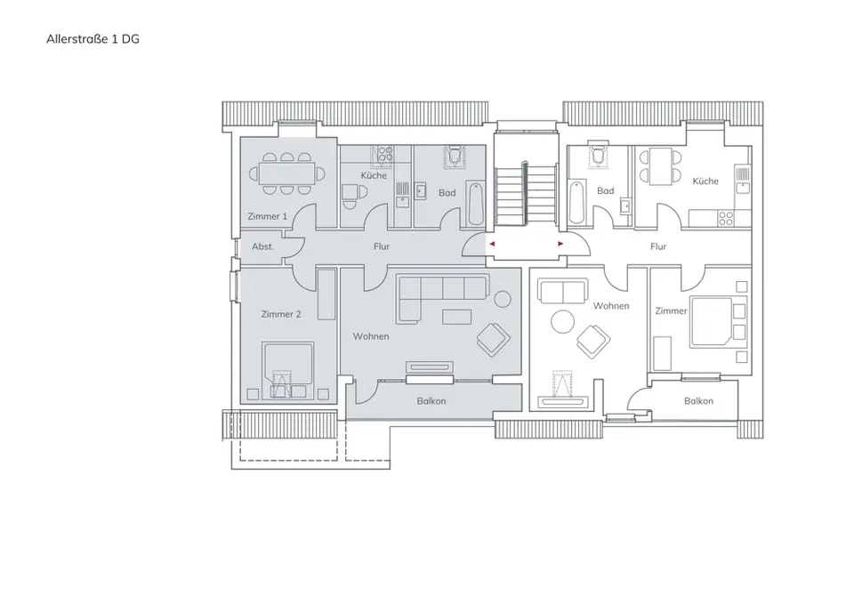 3 Zimmer Wohnung mit 74 m² in Achim – Bild 5