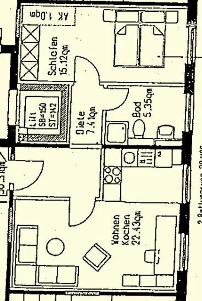 2 Zimmer Wohnung mit 50 m² in Leipzig – Bild 9